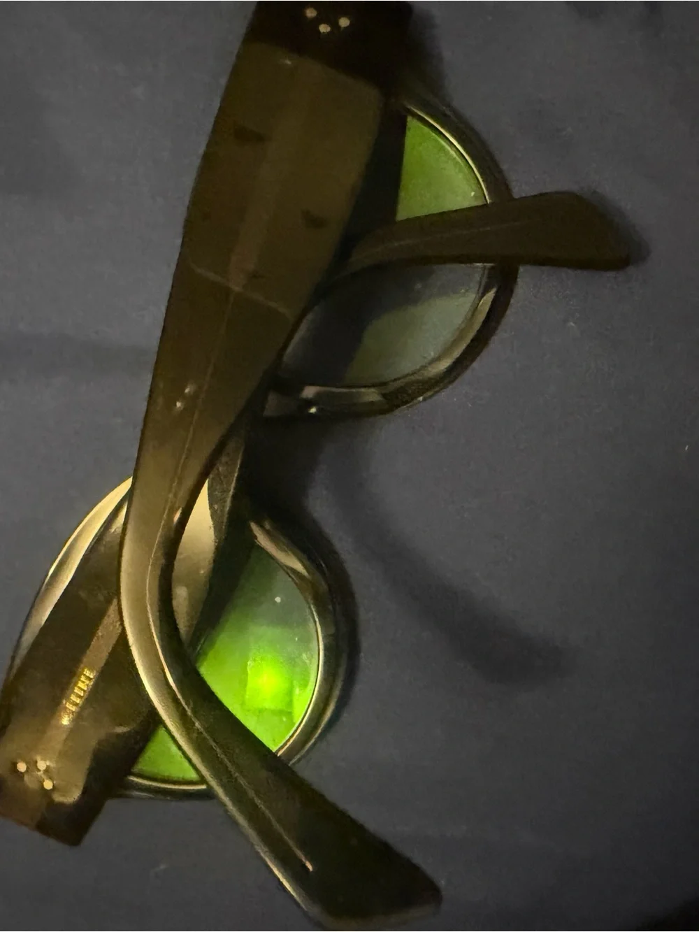 Celine chunky acetate woman’s glasses with dust bag no damage like new